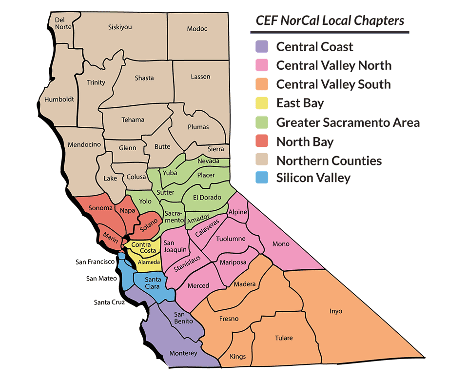 CEF NORCAL - Map